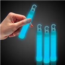 Aqua 4" Glow Sticks