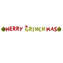 Merry Grinchmas Letter Banner