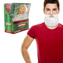 White Holiday Beards Retail Display