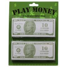 $10 Bills Play Money