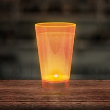 Neon Orange LED 12 oz. Cup