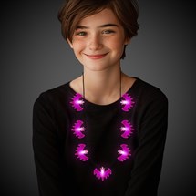 LED Bat Necklace