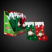 LED Christmas Stockings Retail Display