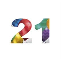 21st Birthday Party Supplies Image