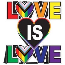 Love Is Love Pride Centerpiece