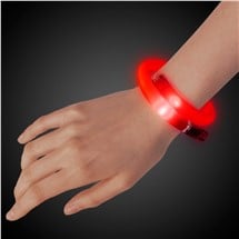 Red LED Tube Bracelet