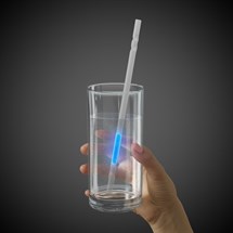 Blue 9" Glow Motion Straws