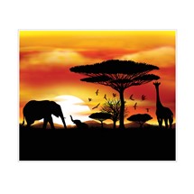 Grassland Safari Backdrop