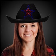 LED Star Cowboy Hat