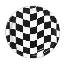 Checkered 7" Plates