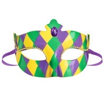 Mardi Gras Harlequin Mask