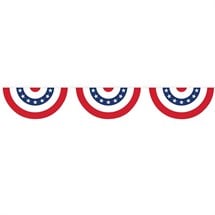 American Flag Bunting Banner