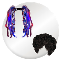 Costume Wigs & Hair Extensions Image