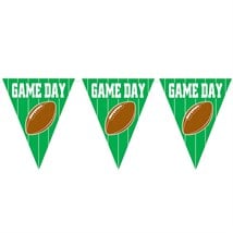 Game Day Football 12' Pennant Banner