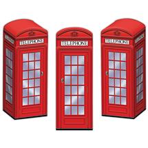 Phone Booth Favor Boxes