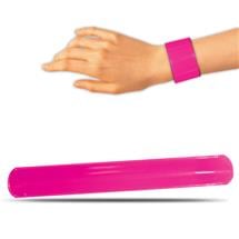 Pink Slap Bracelets