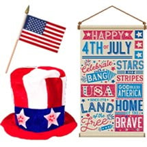 Fourth of July Party Supplies Image