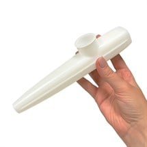 White 8" Kazoo