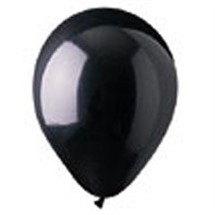 Black Latex 12" Balloons