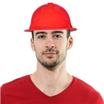 Red Construction Hats