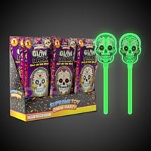 Day of the Dead Glow Wands Retail Counter Display