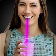 Pink 9" Glow Straws
