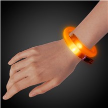Orange LED Tube Bracelet