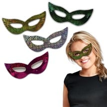 Colorful Prismatic Half Masks
