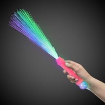 LED Strobing Fiber Optic Wand