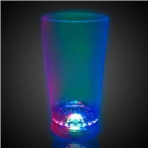 LED Multi-Color 16 oz. Pint Glass