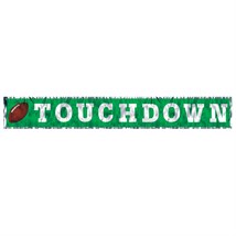 Football Touchdown Fringe 5' Banner