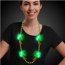 LED Palm Trees Bead Necklace