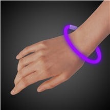 Purple 9" Glow Bracelets