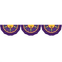 Mardi Gras Fleur De Lis Bunting