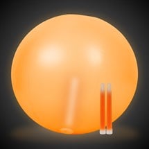 Glow Orange 24" Beach Ball
