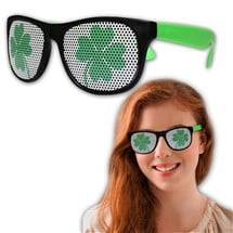 St. Patrick's Shamrock Party Sunglasses