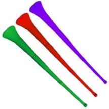 Set of 3 10 Inch Noisemakers for Sporting Events Parties ArtCreativity Mini Air Horn Pump Celebrations Fun Birthday Party Favors and Goodie Bag Fillers for Kids and Adults 