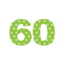 60th Birthday Party Supplies Image