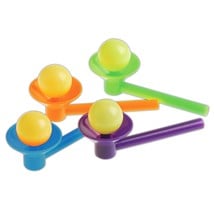 Blow Cup and Ball Games