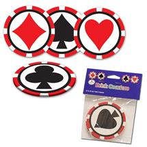 Card Suit 3 1/2" Coasters