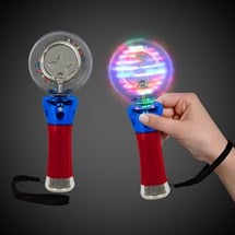 LED Spinner Ball Wand