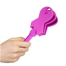 Pink Ribbon Hand Clappers