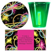 Black Light Party Supplies Image