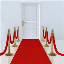 Hollywood Red Carpet Floor Runner