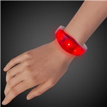 LED Red Stretchy Bangle Bracelet