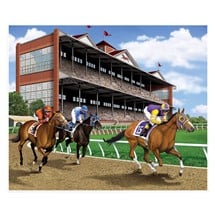 Horse Racing Backdrop