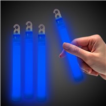 Blue 6" Premium Glow Sticks