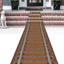 Railroad Track Floor Runner