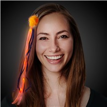 Orange LED Hair Clip