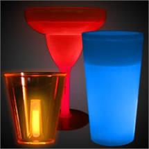 Glow in the Dark Cups, Bowls & Utensils Image